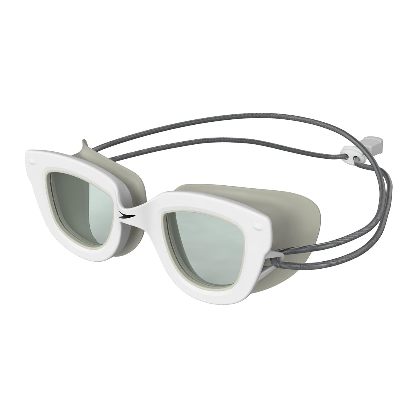Speedo Unisex-Youth Sunny G Sea Seasiders Swimming Goggles | Anti-leak | Stylist Design | Kids Holiday Goggles, White/Grey, One Size