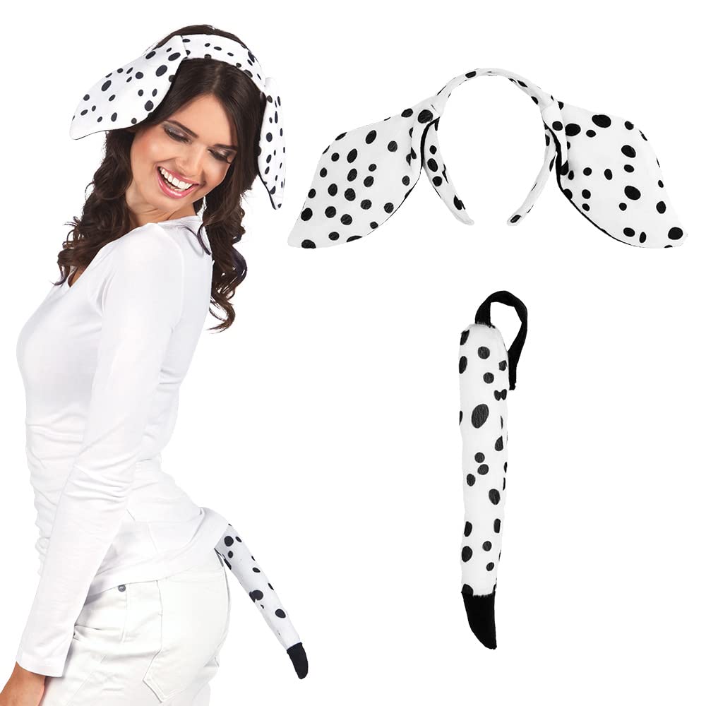 Boland Dalmatian costume set, headband and tail - 52304