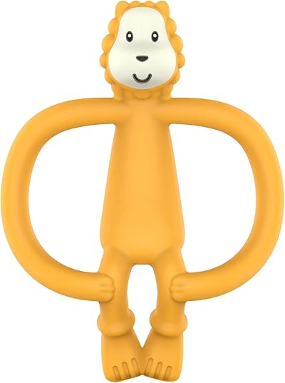 Matchstick Monkey Lion Teether Baby Toy 3 Months Plus Dental Gums Comfort