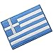 Greece Flag Embroidered Emblem Greek Iron On Sew On National Patch