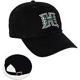 Desert Cactus University of Hawaii Baseball Hat Rainbow Warriors UH Brimmed Embroidered Hats Cap Adjustable Cloth Strap Adult