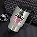 Jeep Travel Mug - I'm a Jeep Girl Stainless Steel Coffee Thermo & Beer Mug - Mother's Day, Birthday & Christmas Gift Idea for Women, Mom, Daughter, Girlfriend, Wife & Grandma