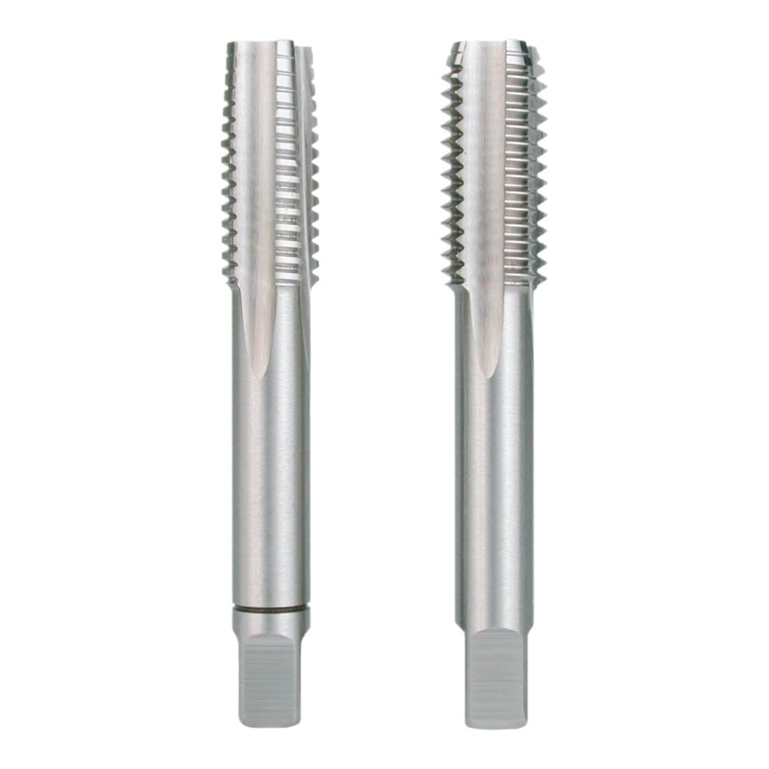 Ruko HSS Hand Tap Set, DIN 2181, Ground, Bright Finish, 7/8 inches Nominal Thread Size, 100.0 mm Length, 2 Pieces, R246078UNF