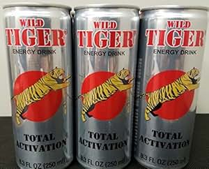 Amazon.com: Wild Tiger Energy Drink 8.3 fl. oz (6) Six Pack: Health