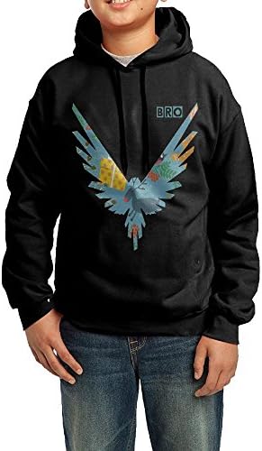 Ongshuquj Tribal Color Parrot Logo Youth Fashion Hooded Sweatshirt It Is Everyday Bro