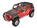 Bestop 54853-17 Trektop Pro Hybrid Soft Top w/ Tinted Sliding Side Panels for 2007-2018 Wrangler 4-Door