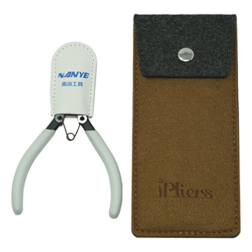 Valtcan One Pull Sharp Nipper Model Kit Pro Pointed Side Sprue Cutter Nippers (White)