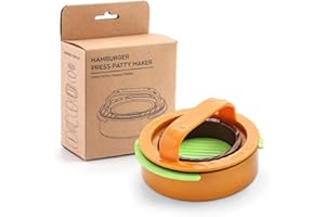 CSZPJLALA 3 in 1 Hamburger Press Patty Maker,Burger Press in The Kitchen Gadgets,Non-Stick Hamburger Press,Easy to Clean Kitchen Tools&Grilling Accessorie