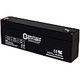 Mighty Max Battery 12V 2.3AH F1 SLA Replacement Battery Compatible with EnerSys Genesis NP2.3-12FR