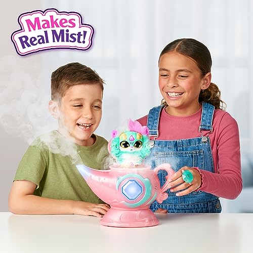 Magic Mixies Magic Genie Lamp with Interactive 8" Plush Toy and 60