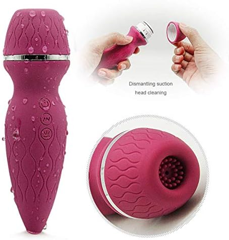 Garratt 7 Speed Tongue Licking Vibrador Privacy Stimulation Privacy pùmp Oral Sucking Vibrador Adult Sexy Toys for Women Tshirt,Charging Version