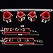 Metal Bondage Restraints Set Kit for Bed and Under Bed Sex Play SM Bondage Toy Gear Wrist and Ankle Cuffs Collar Handcuff Rope Strap On Harness for Women Couples Lesbian Femalethumb 1