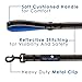 Paw Lifestyles Extra Heavy Duty Dog Leash - 6ft Long - 3mm Thick, Soft Padded Handle for Comfort - Perfect Leashes for Medium and Large Dogs
