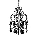 Tadpoles Mini 3-Bulb Vintage Chandelier - Black Onyx | 8
