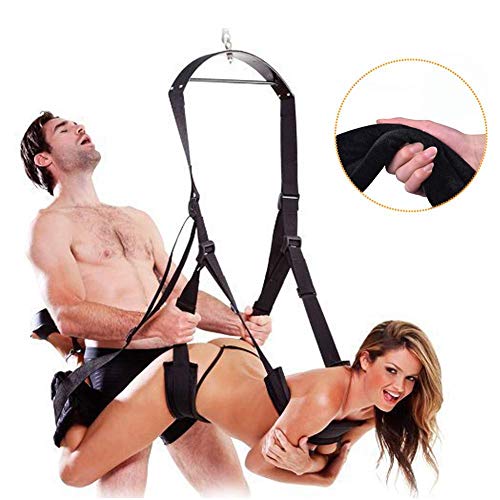 Studyset Adult Indoor Swing Set Indoor Swing with Adjustable Soft Straps Holds up to 800 lbs