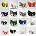 YSTD® Cat Fox Long Fur Ears Anime Neko Costume Orecchiette Hair Clip Party (Black and Red)