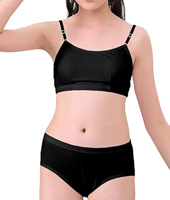 Amazon Snoneブラ ショーツ セット 子供 女の子 キッズ ハーフトップ