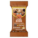 Curate Kids Gluten-Free Snack Bars, Chocolate & Banana, 20 Count, 1.23 oz