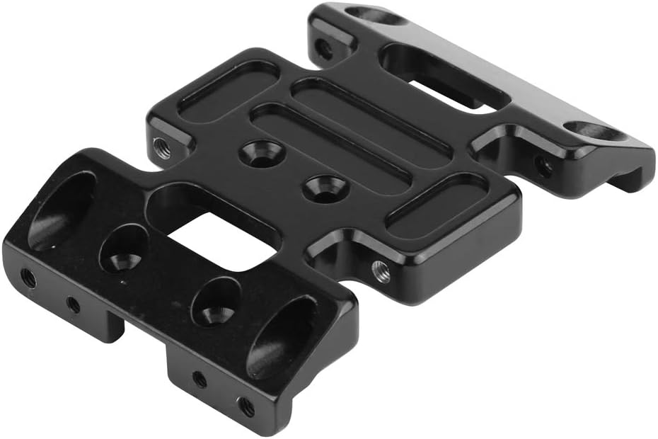 Center Skid Plate, 1:10 Aluminum Center Skid Transmission Plate for AXIAL SCX10 RC Car Model Car Accessories - Image 3