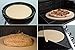 K ROCKSHEAT Pizza Stone for Oven and Grill 14.2 Inch Round, Cordierite Bread baking stone, 14.2