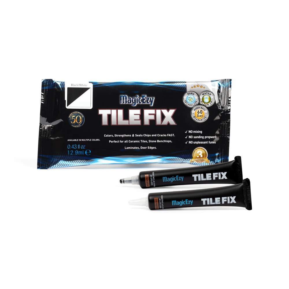 MagicEzy Tile Fix Repair Kit (Black and White)
