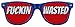 Capital City Commerce F**kin Wasted Sunglasses - Funny Shades - Red White and Blue