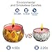 AMASKY Scented Candle, Aromatherapy Candle Rustic Home Decor for Stress Relief,Weddings,Christmas Gift, Made of Natural Soy Wax,Fresh & Elegant Blend Fragrances in Stages (4.5 oz)
