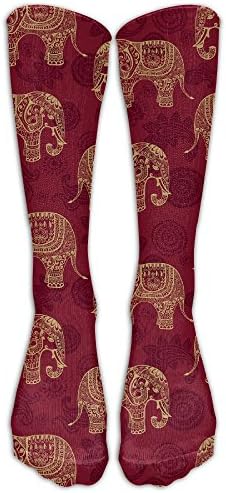 Noble Elephant Vintage Style Winter Thick Warm Performance Comfort Cute Colorful Funny Casual Cotton Crew Socks