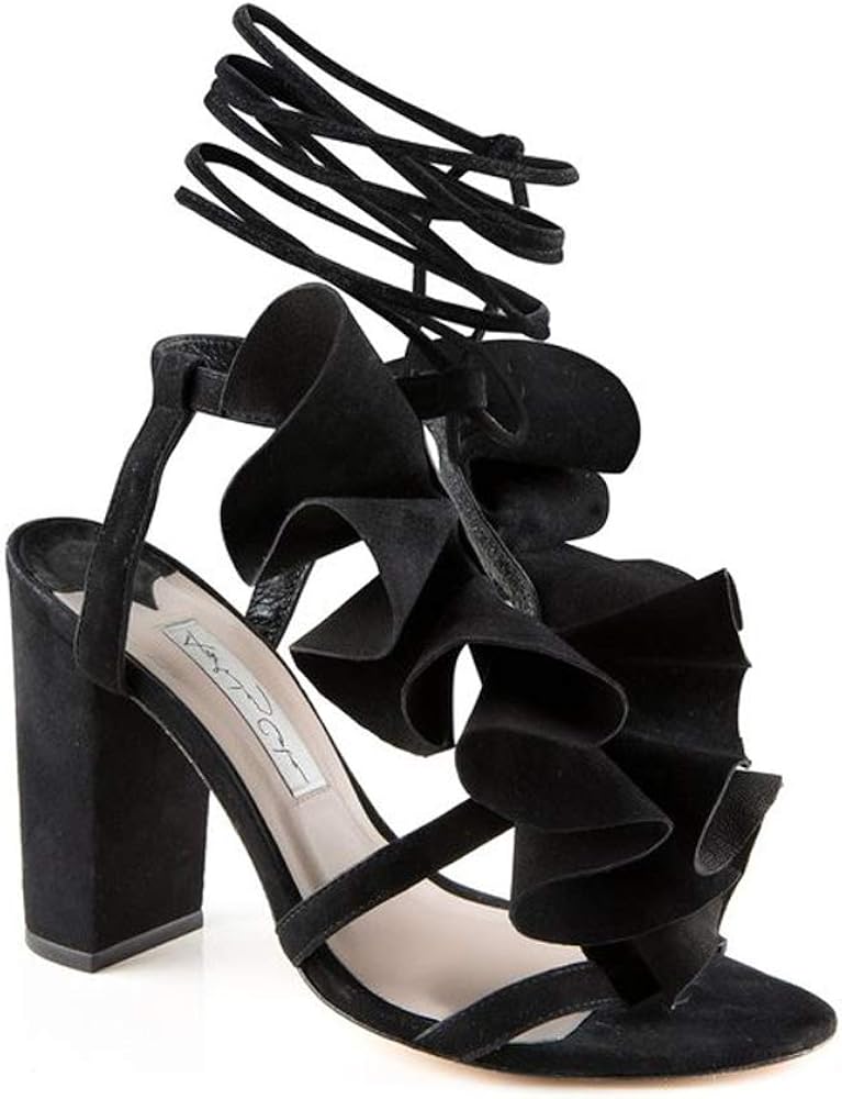 open toe designer heels