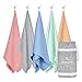 Dock & Bay Beach Towel - Quick Dry, Sand Free - Compact, Lightweight - 100% Recycled - Includes Bag - Essential - Mountain Grey - Large (160x90cm, 63x35)