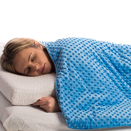 Hazli Kids Weighted Blanket for Adults/Teens 15lbs UltraCozy 100