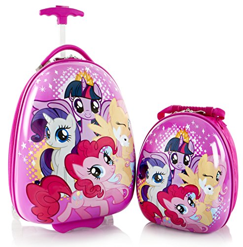 Heys America My Little Pony Kids 2 Pc Luggage Set -18" Carry On Luggage & 12" Backpack