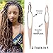 Two Different Size Dreadlocks Tools, Interlocking Tool For Locs, EasyLoc Hair Tool For Dreadlocks, Interlocks or Sisterlocks, Starting and Maintaining Your Locs Easy (Rose Gold)thumb 1