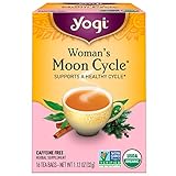 Yogi Teas Woman's Moon Cycle Organic Tea, 16 Count