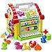 HOMOFY Baby Toys Colorful Musical Baby Little Fun House Lights & Music,Multi Games, Animal Geometric Blocks Learning Educational Toys Girls,Boys,Toddlers Babies