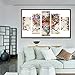Awakingdemi 5D DIY Full Diamond Painting Heart Shaped Embroidery Paint Cross Stitch Craft for Wall Decoration Home Decor 37X18inch
