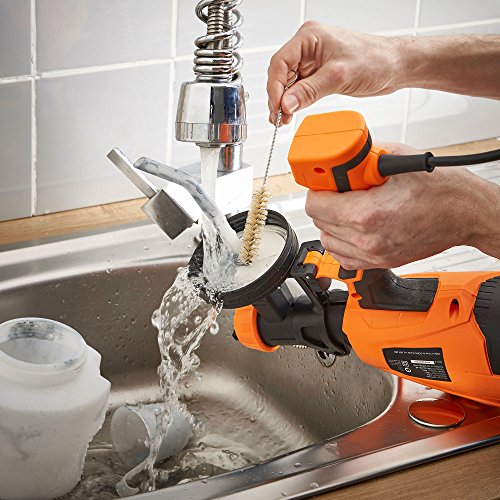 VonHaus Electric HVLP Spray Gun High Power Paint Sprayer with 3