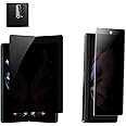 BYIUIHS 2+1 Pack Privacy Screen Protector Designed for Samsung Galaxy Z Fold 4, Anti-peep 1PCS Outside +1PCS Inside Soft Film+1PCS Lens Protector (Matte)