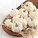 Factory Direct Craft Package of Small Off White Mixed Artificial Pumpkins for Fall Decorating - 12 Pieces