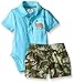 The Children's Place Baby Boys' Camo Dino Set