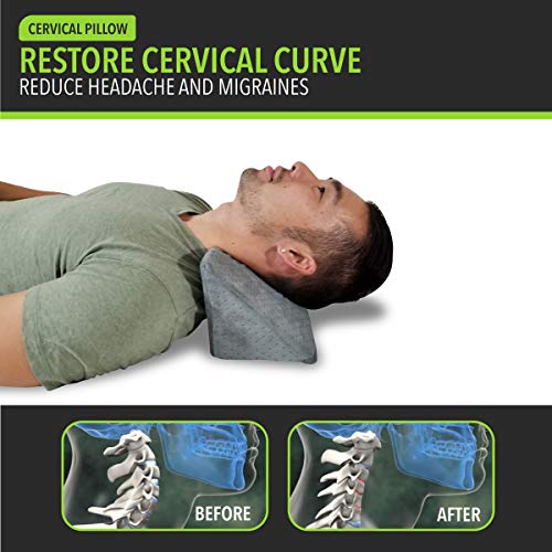 Cervical Traction Chiropractic Wedge Pillow Neck And Shoulder