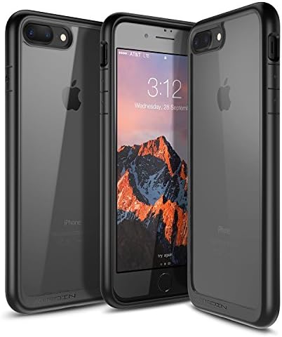 iPhone 7 Plus Case, ATGOIN Premium Hybrid Protective Clear Case for Apple iPhone 7 Plus (2016) 5.5 inch - Clear/Black