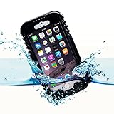 iThrough Waterproof Case with Transparent Screen Protector for iPhone 6 Plus 5.5 inch