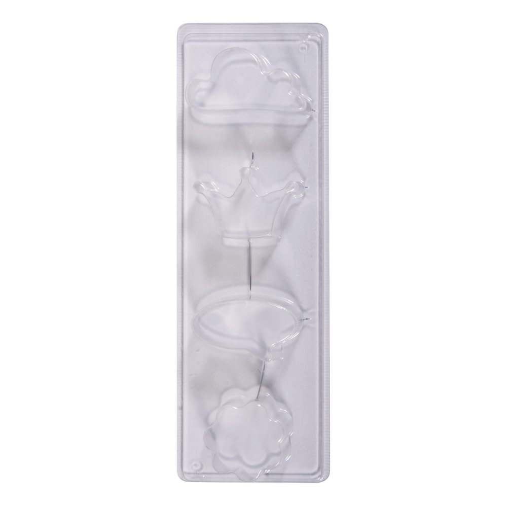 Rayher Soap Mold Design Cloud Miscellaneous 3.45 x 1 x 0.33 cm Depth 3 cm