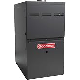 Goodman 80,000 BTU 80% Efficiency Multi-Speed, Single-Stage upflow/Horizontal Furnace Model: (GR9S800803BN) Cabinet is 17.5 inches wide-R32 Ready-Nationwide Installation-NOT Including CA