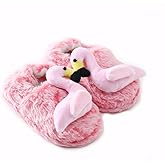Enteer Baby Girls' Cartoon Indoor Anti Slip House Slippers