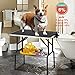 SUNCOO 36 in Foldable Pet Dog Cat Grooming Table Professional Drying Trimming Table,Portable Groomer Station w/Adjustable Arm, Noose, Mesh Tray,Heavy Duty Steel