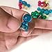 Yalis 24pcs Per Box Clear Acrylic Magnetic Map Pushpins - Perfect As Office, Whiteboard, Fridge, and Map Magnets