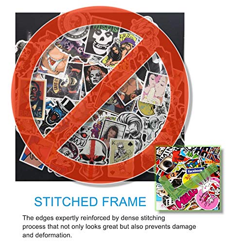 image for Flyzoo 200-Pcs Featured Stickers(50~500 Pcs/Pack),Suitable for childre