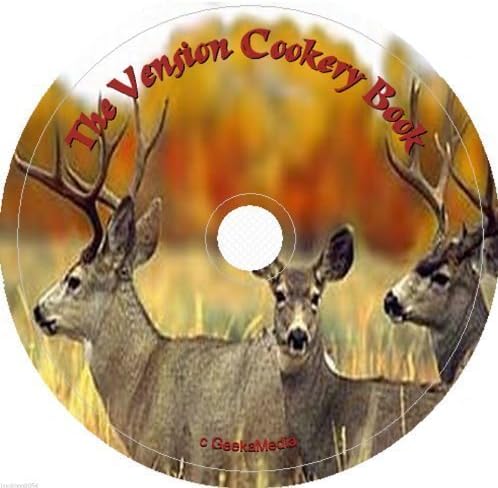The Venison Cookery Recipe Book on cd